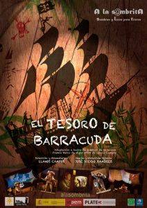 El Tesoro de Barracuda - Teatro de Sombras - A la Sombrita - Cartel