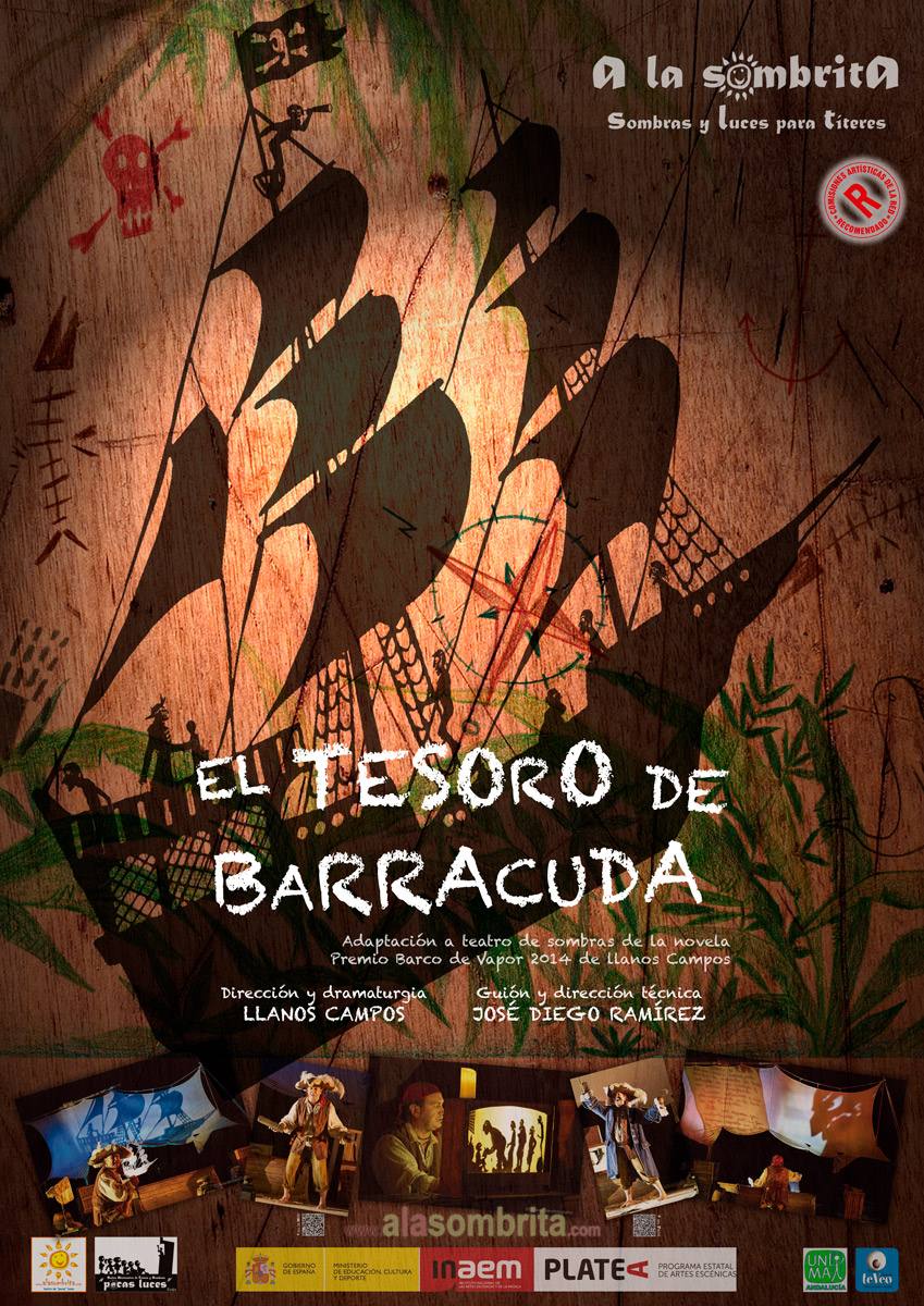 El Tesoro de Barracuda - Teatro de Sombras - Cartel R