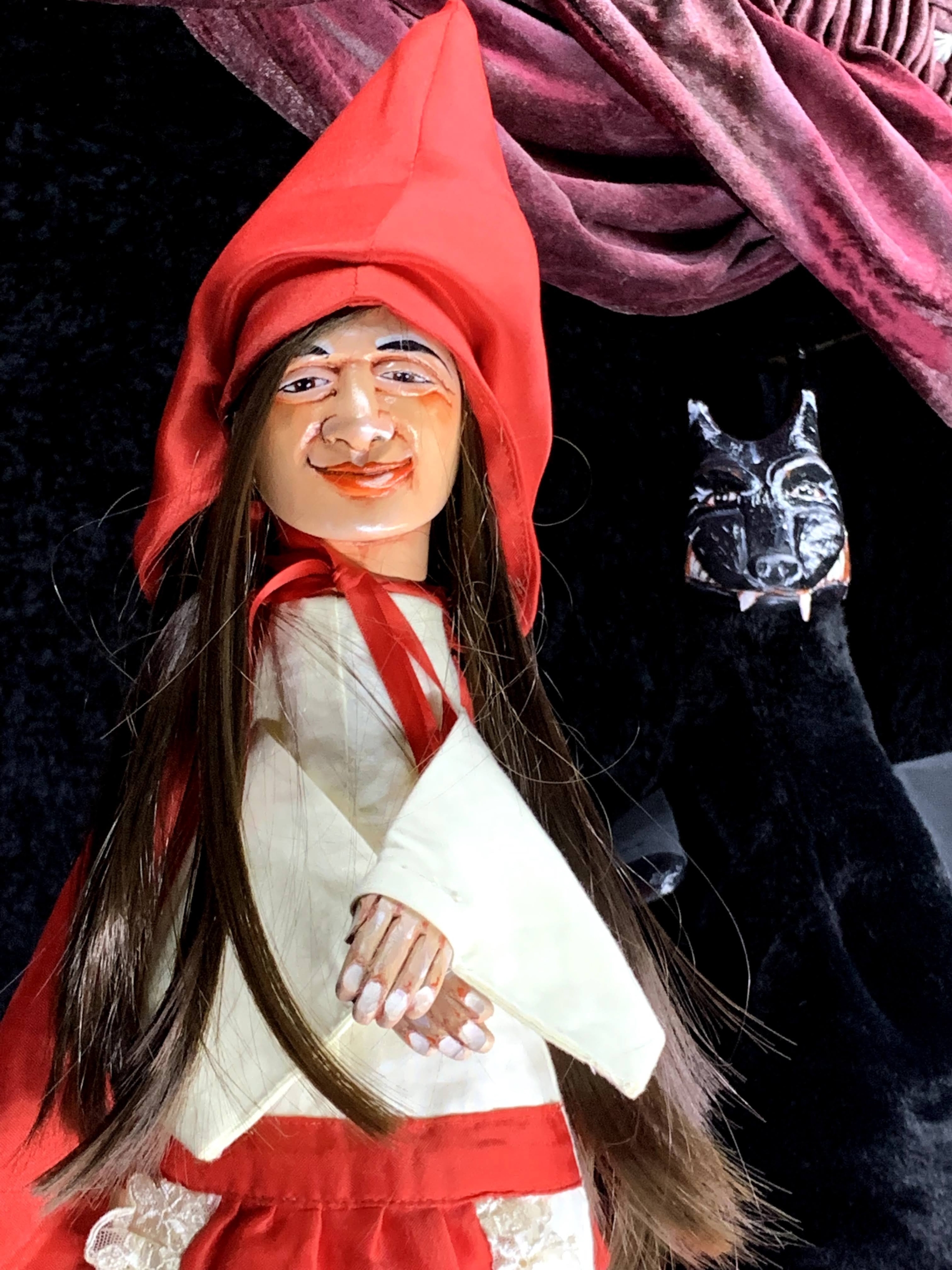 José Diego Ramírez en Los títeres de Caperucita Roja