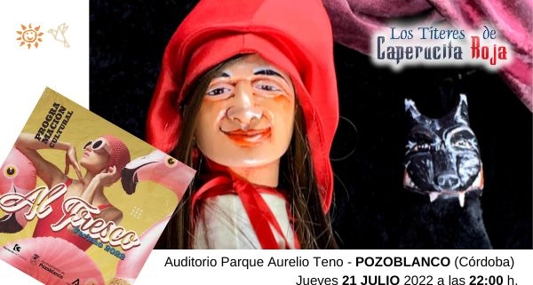 Los Titeres de Caperucita Roja - Teatro de Pocas Luces Eventos pozoblanco