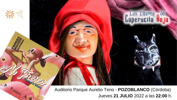 Los Titeres de Caperucita Roja - Teatro de Pocas Luces Eventos pozoblanco