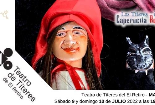 Los Titeres de Caperucita Roja - Teatro de Pocas Luces en TEATRO DE TITERES DEL RETIRO MADRID