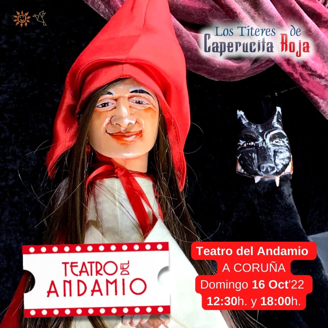 Los Titeres de Caperucita Roja - Teatro de Pocas Luces A CORUÑA 1X1