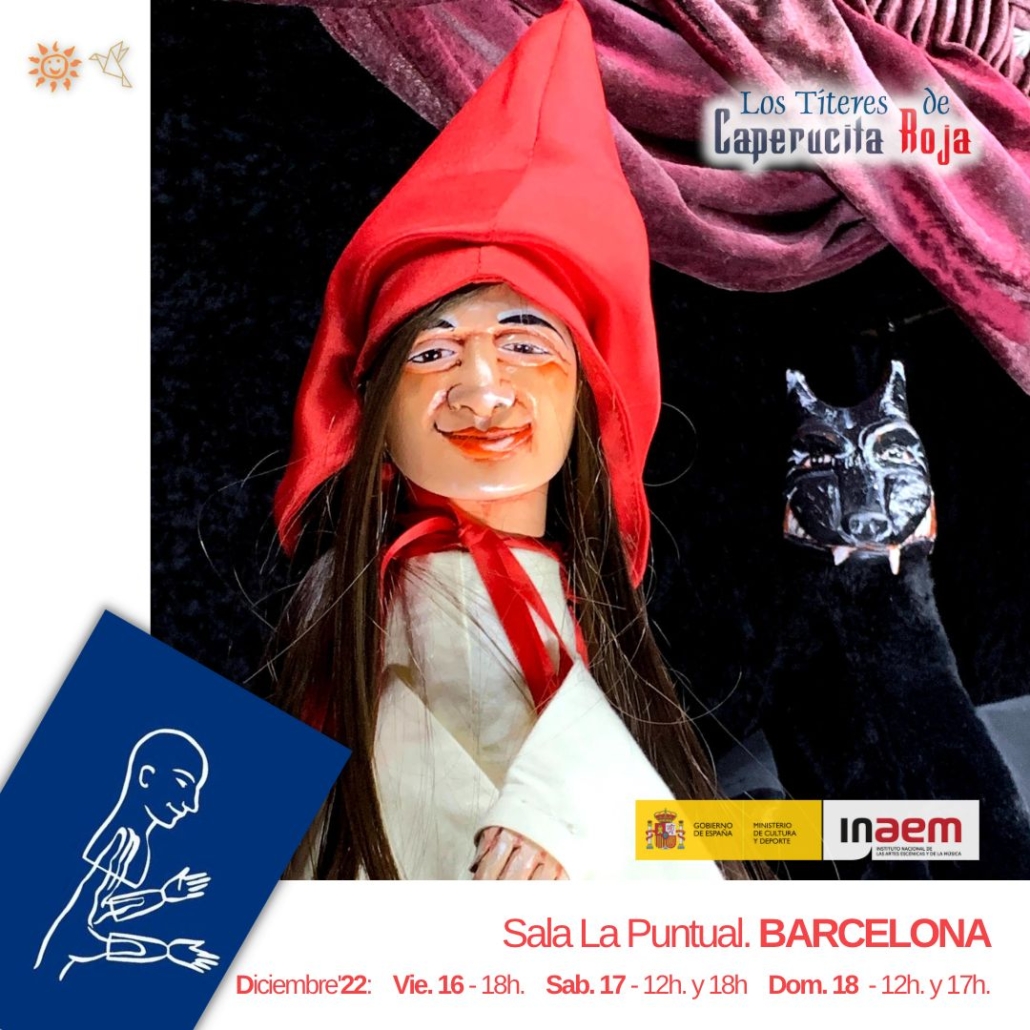 Los Titeres de Caperucita Roja - Teatro de Pocas Luces-A la Sombrita 1x1 BARCELONA La Puntual