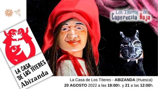 Los Titeres de Caperucita Roja - Teatro de Pocas Luces en ABIZANDA