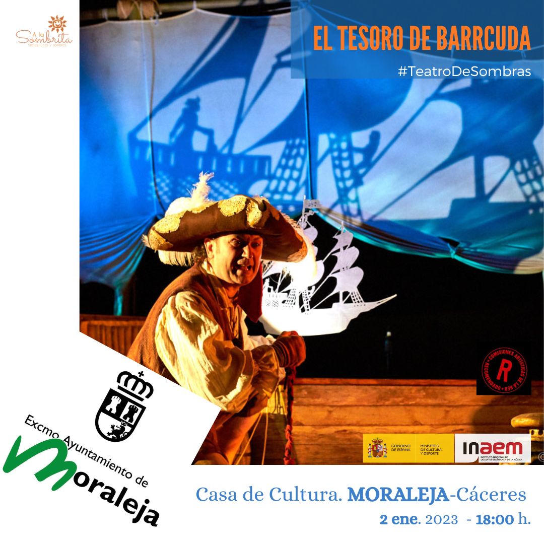 EL TESORO DE BARRACUDA-Teatro de Sombras-A la Sombrita-MORALEJA 18