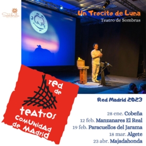 Un Trocito de Luna - Teatro de Sombras - A la Sombrita red teatros comunidad madrid 2023