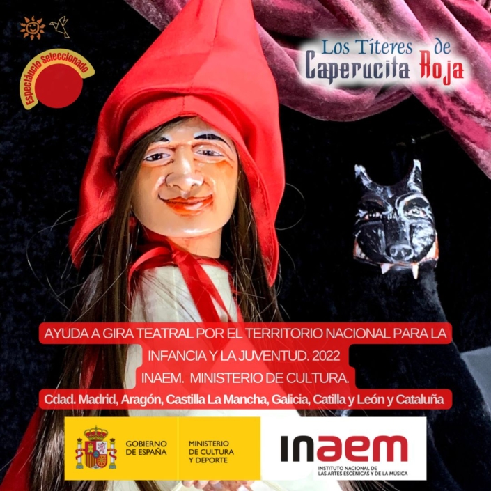 Los Titeres de Caperucita Roja - Teatro de Pocas Luces -A la Sombrita INAEM 2022