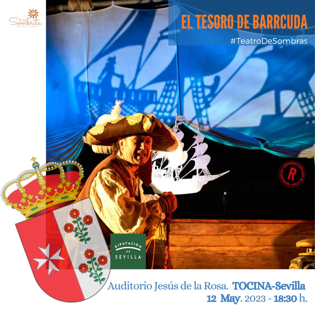 EL TESORO DE BARRACUDA-Teatro de Sombras-A la Sombrita-TOCINA