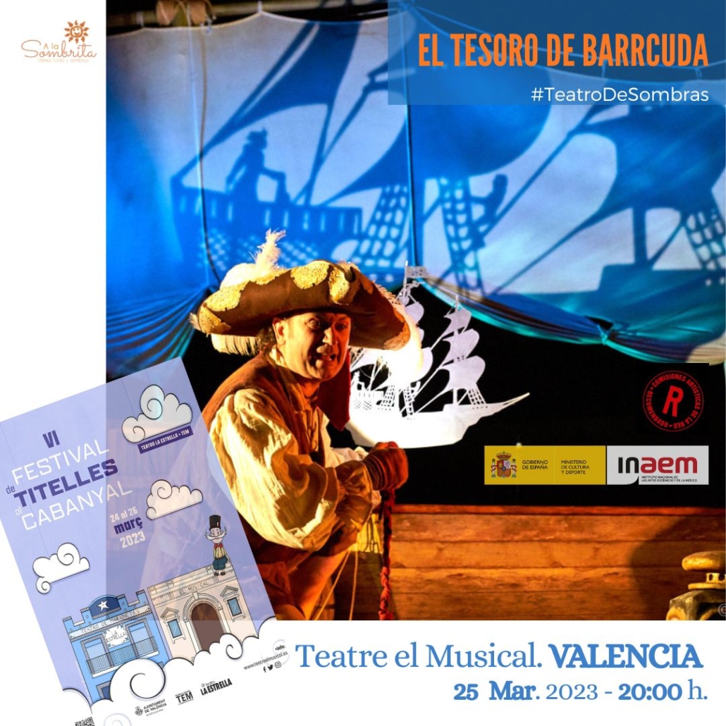 EL TESORO DE BARRACUDA-Teatro de Sombras-A la Sombrita-VALENCIA
