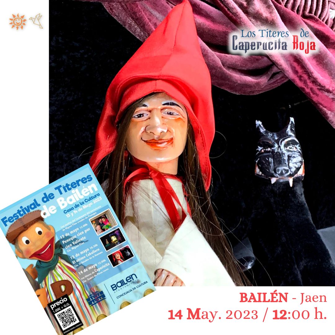 Los Titeres de Caperucita Roja - Teatro de Pocas Luces -A la Sombrita -BAILEN