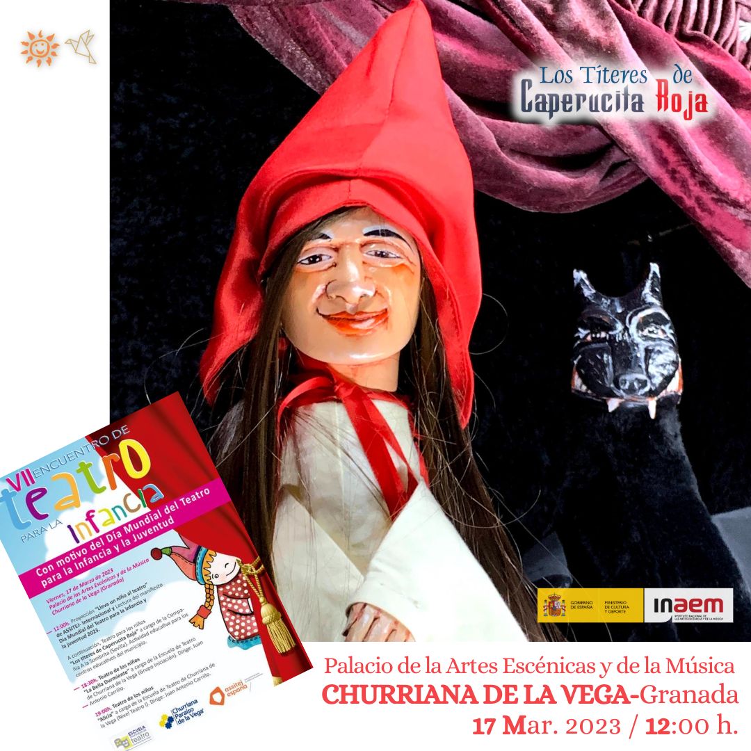 Los Titeres de Caperucita Roja - Teatro de Pocas Luces -A la Sombrita-CHURRIANA DE LA VEGA