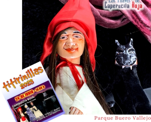 Los Titeres de Caperucita Roja - Teatro de Pocas Luces -A la Sombrita -CABANILLAS DEL CAMPO