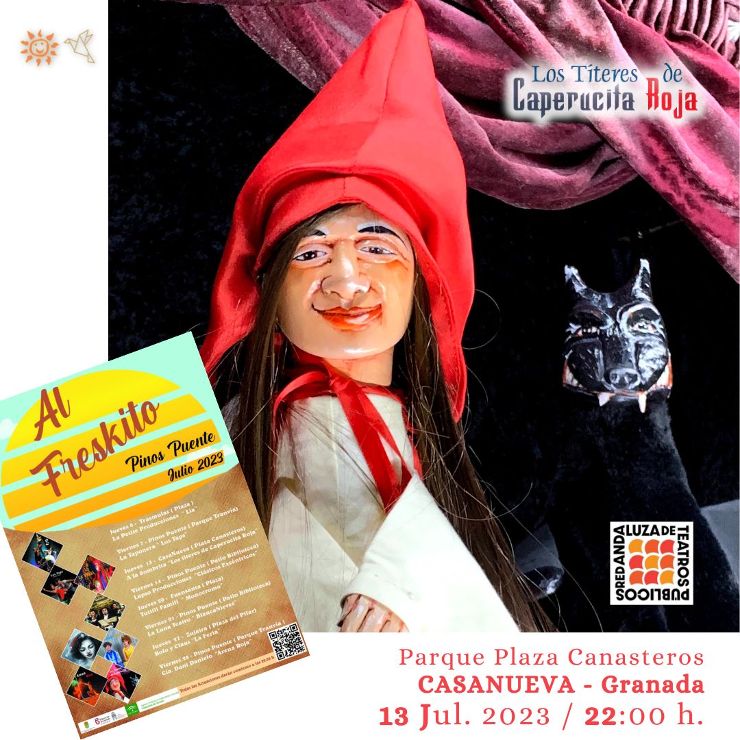 Los Titeres de Caperucita Roja - Teatro de Pocas Luces -A la Sombrita -CASANUEVA