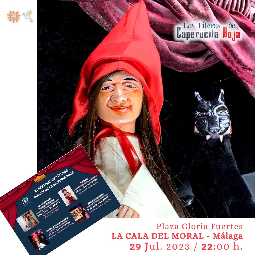 Los Titeres de Caperucita Roja - Teatro de Pocas Luces -A la Sombrita -LA CALA DEL MORAL