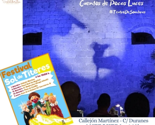 Teatro de Sombras-A la Sombrita-Cuentos de Pocas Luces en ANTEQUERA