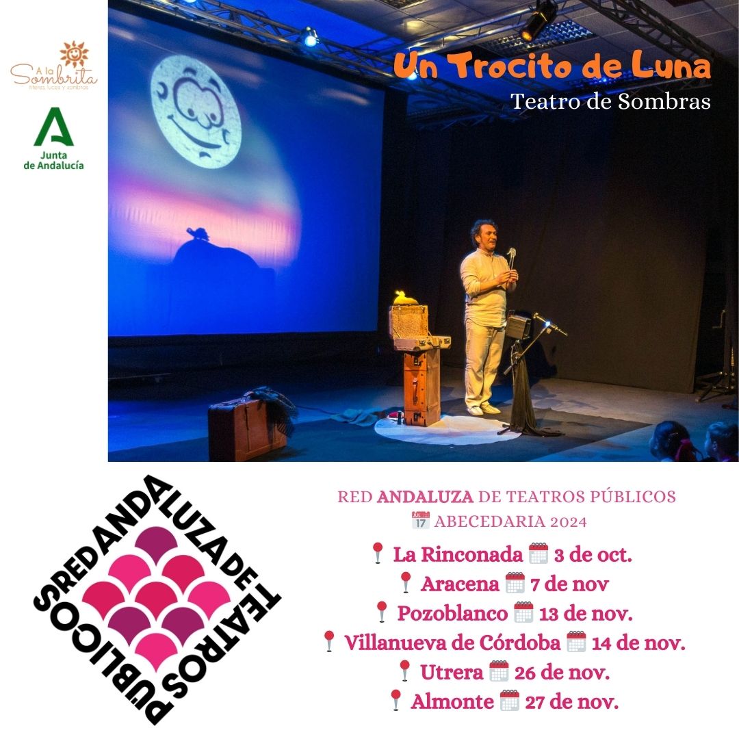 Un Trocito de Luna - Teatro de Sombras - A la Sombrita -ABECEDARIA 2024