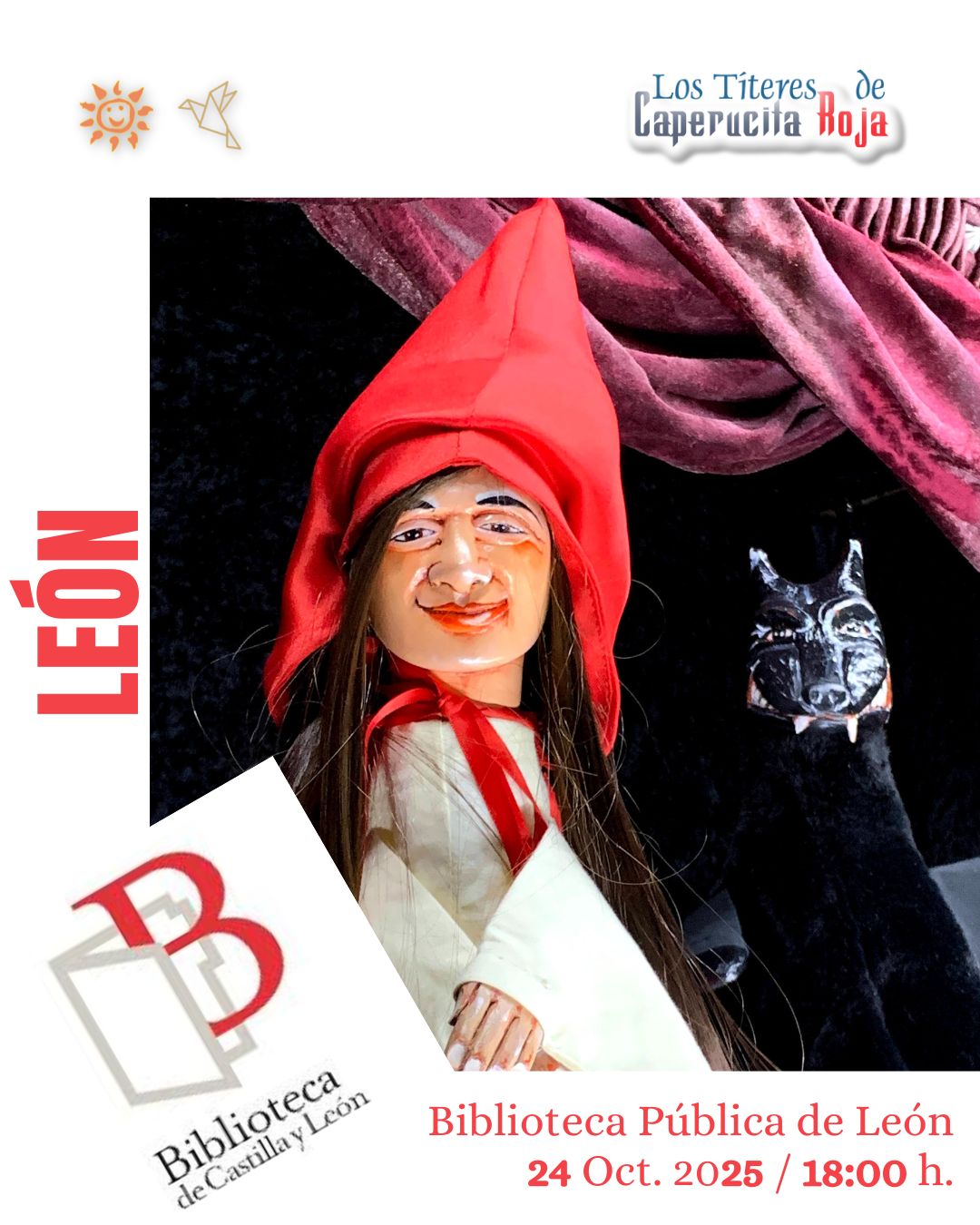 Los Titeres de Caperucita Roja – Teatro de Pocas Luces -A la Sombrita – LEÓN Los Titeres de Caperucita Roja - Teatro de Pocas Luces -A la Sombrita - LEÓN
