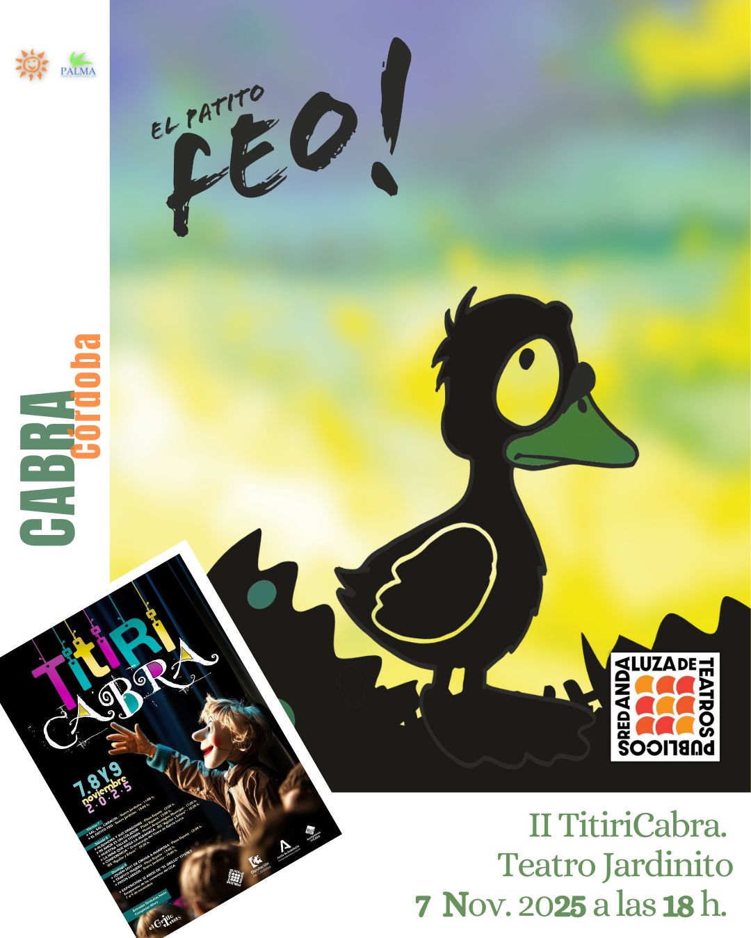El patito feo! – Teatro de Sombras – A la Sombrita – CABRA titiriCABRA El patito feo! - Teatro de Sombras - A la Sombrita - CABRA titiriCABRA