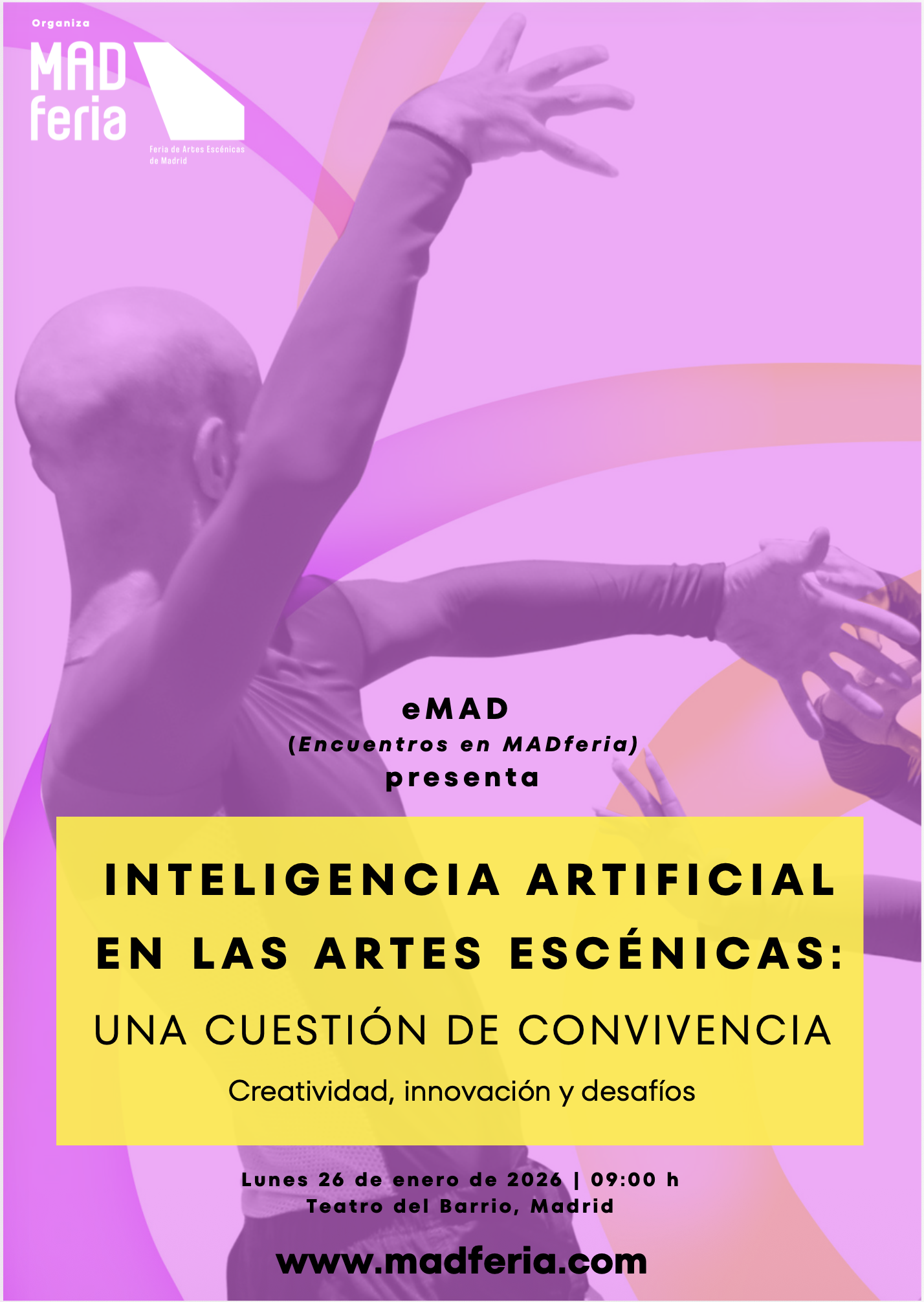 eMAD IA en las Artes Escenicas Madrid