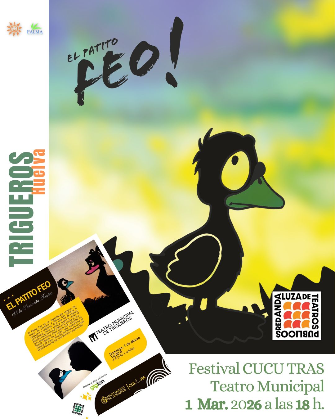 El patito feo! - Teatro de Sombras - A la Sombrita - TRIGUEROS CUCU TRAS
