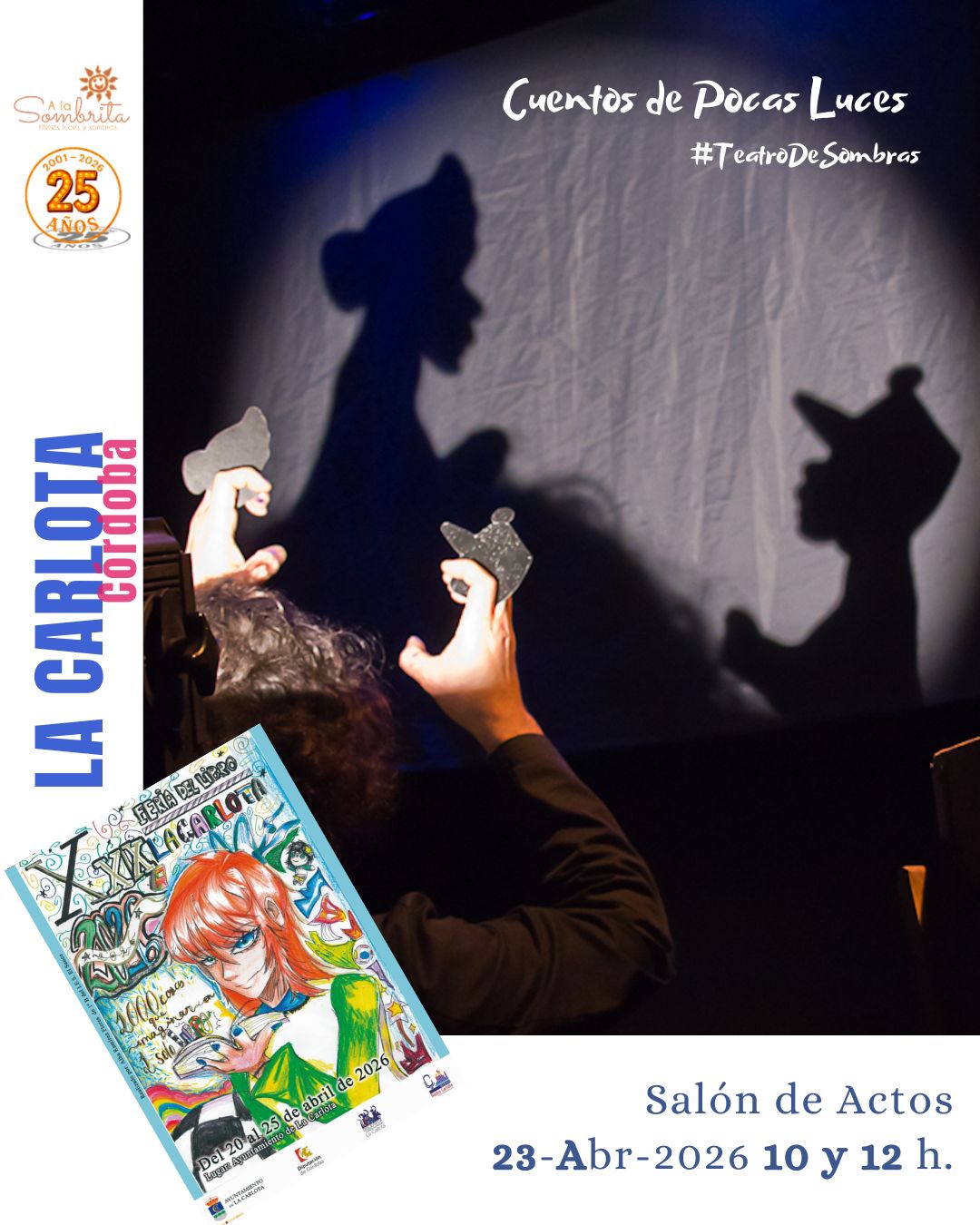 Cuentos de Pocas Luces-Teatro de Sombras-A la Sombrita en La Carlota