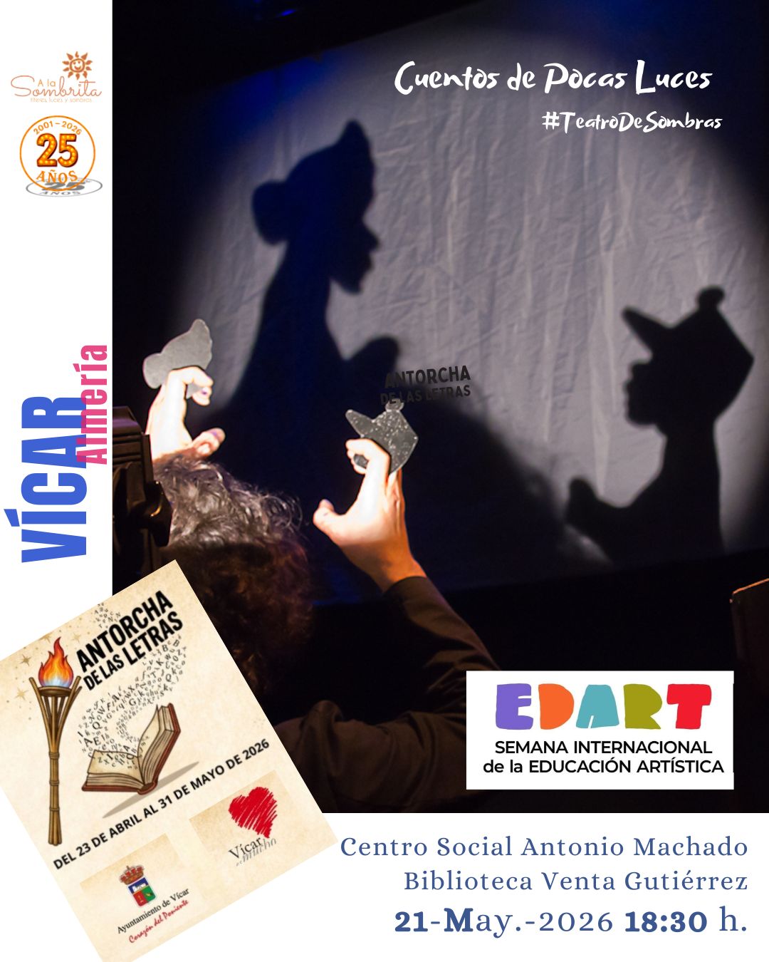 Cuentos de Pocas Luces-Teatro de Sombras-A la Sombrita en Vicar