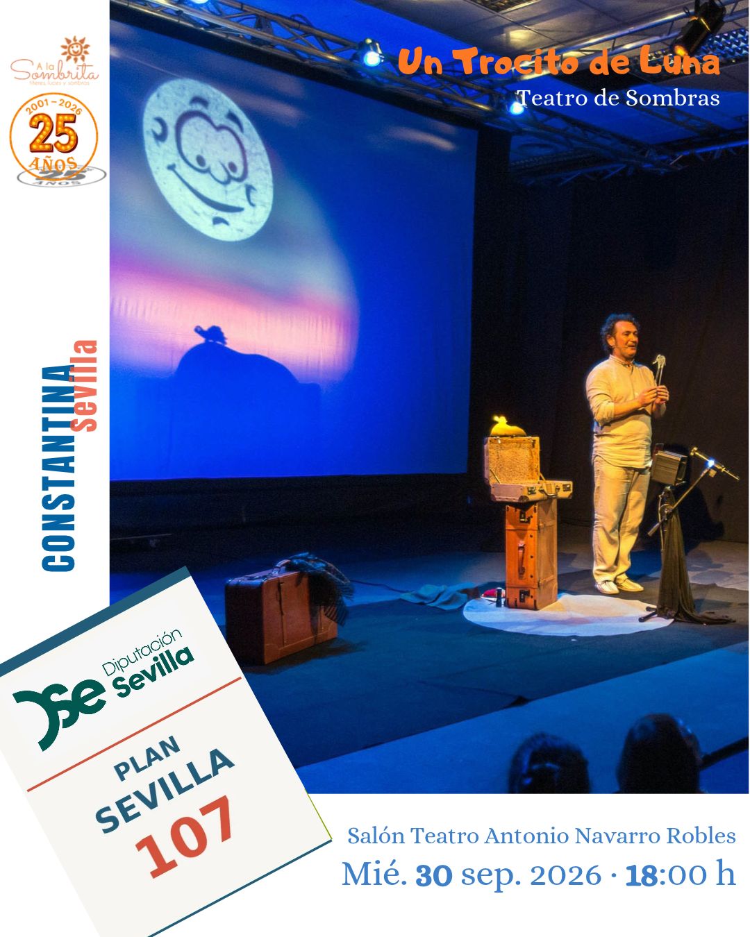 Un Trocito de Luna - Teatro de Sombras - A la Sombrita - Constantina