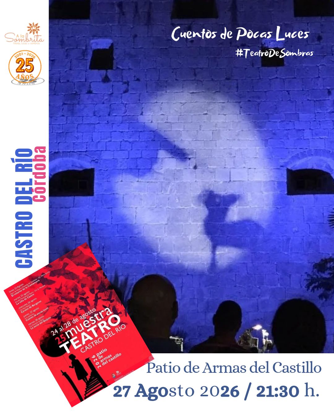 Cuentos de Pocas Luces-Teatro de Sombras-A la Sombrita en CASTRO DEL RIO