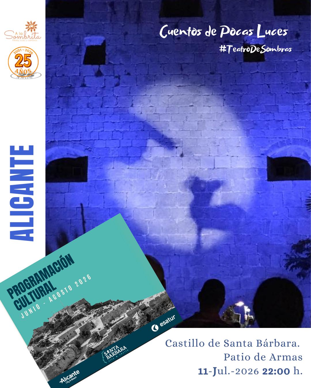 Cuentos de Pocas Luces-Teatro de Sombras-A la Sombrita en Alicante