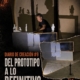 José Diego Ramírez prueba luces y siluetas ante los tres bastidores de proyección de El Diablo Cojuelo.